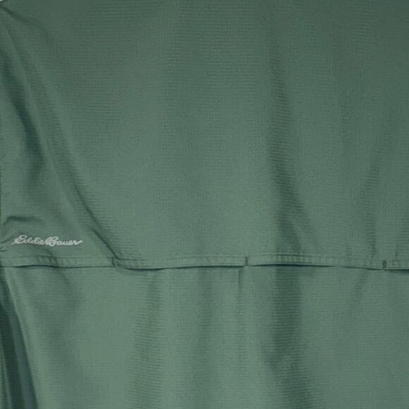 Eddie Bauer Mens X-Large Shirt Button-Up Short Sleeve Lightweight Quick-Dry - Picture 4 of 8